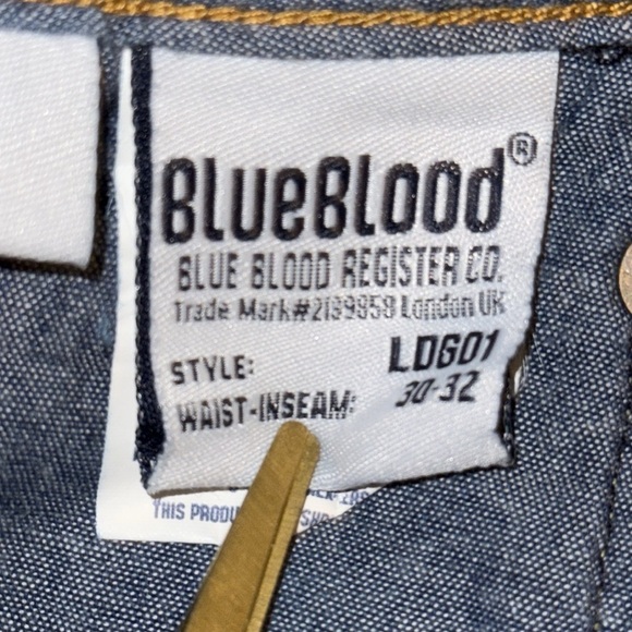 Dry Goods Blue Blood Brand Selvedge Denim Straight Leg Jeans - Picture 8 of 10